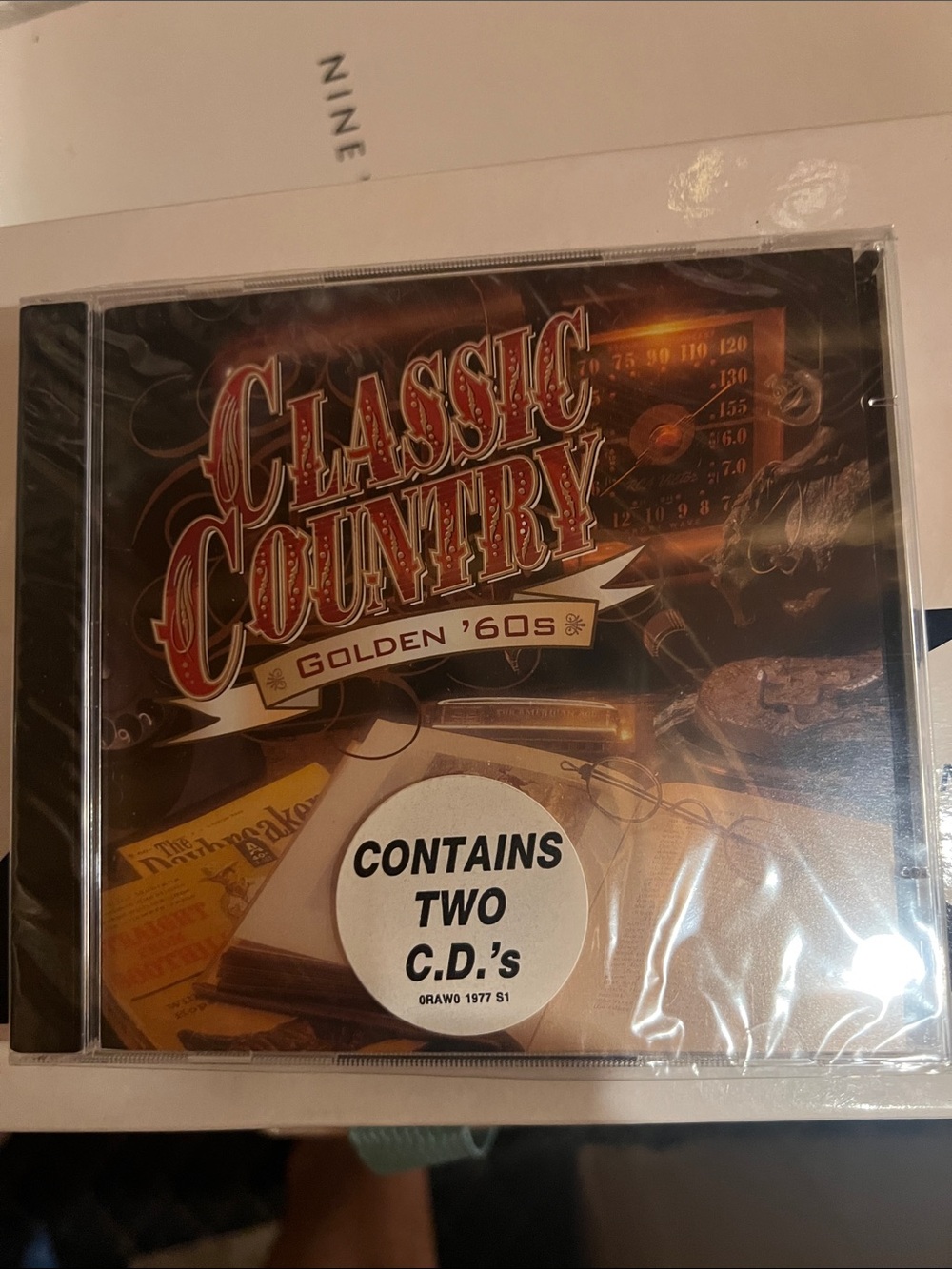 Classic Country Golden '60s CD - Brown/Black